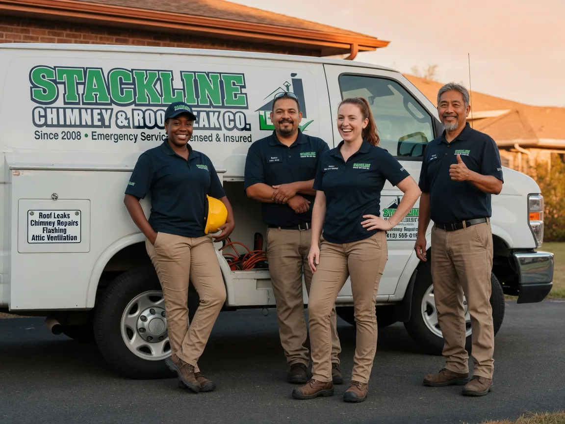 Chimney flashing repair company in Staunton, IL
